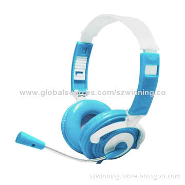 Aggressive computer headphones with mic for gift/promotion use
